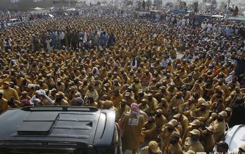 巴基斯坦多地爆发反政府抗议集会 抗议IMF援助计划