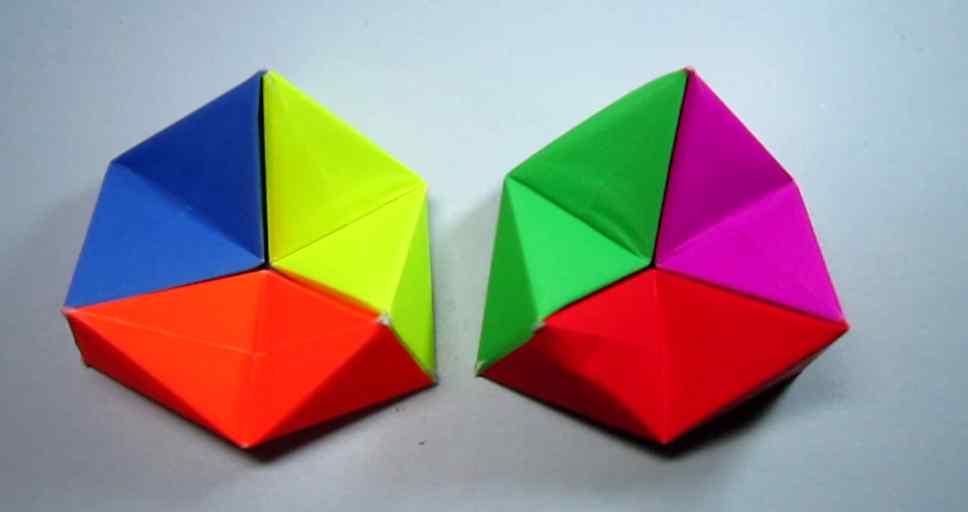 又简单又可以玩的折纸 看一遍就能学会的立体小玩具折纸，小学生手工简单又漂亮