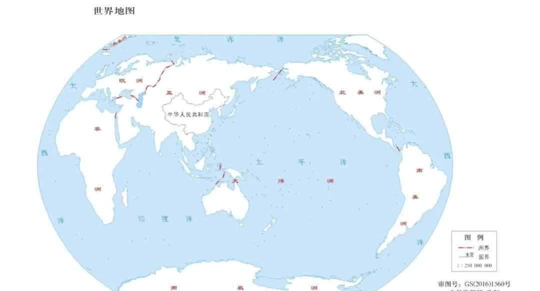 标准中国地图 快收藏！最新版标准中国地图来了