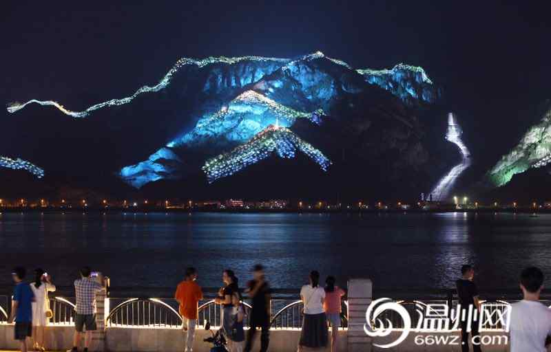 世界最大的瀑布 创吉尼斯世界纪录！瓯江核心段亮化项目获“世界最大山体灯光秀”和“世界最大光瀑布”