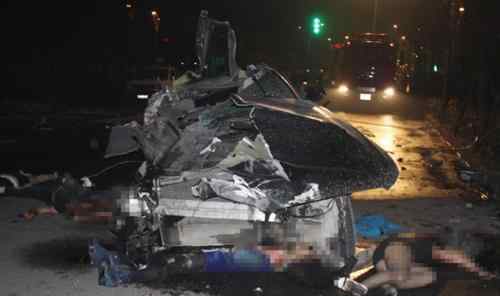 温州交通事故 温州奥迪q5车祸致7死 现场惨烈异常