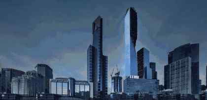 高层建筑设计 澳洲未来第一高楼：梯田居然盖到了超高层上