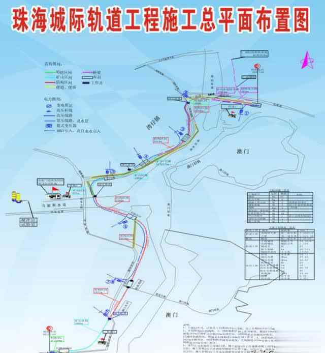 珠海城轨 珠机城轨一期全览，珠海即将进入轨道交通时代