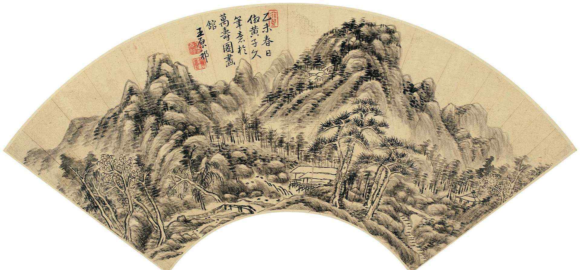 千里江山 接替《千里江山图》的这幅画，据说暗藏“龙脉”？