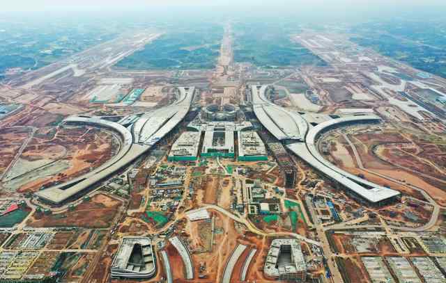 成都天府国际机场 建设中的中国第二大机场—成都天府国际机场