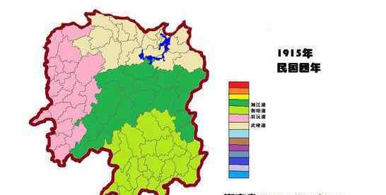 澧 民国至今，湖南各城市区域变化-1990年省内的重大区域调整