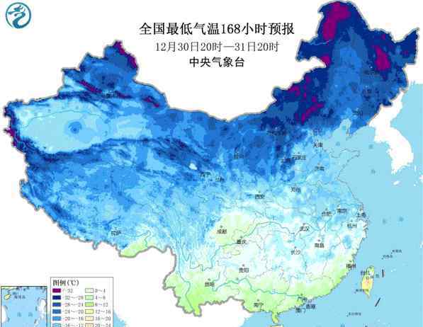 跨年寒潮将速冻全国，气温零度线直逼广东