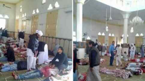 埃及清真寺遇袭 恐怖至极真相让人震惊