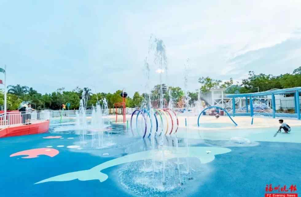 福州儿童公园 福州儿童公园又升级了！可夜游，还能戏水！【组图】
