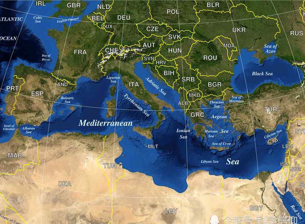 马尔马拉海 地中海里面有黑海，黑海里面还有个海，亚速海为什么是海不是湖？