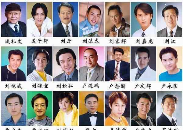 香港tvb男演员 暴露年龄，香港TVB40岁以上的电视剧男演员，我竟然认识80%以上