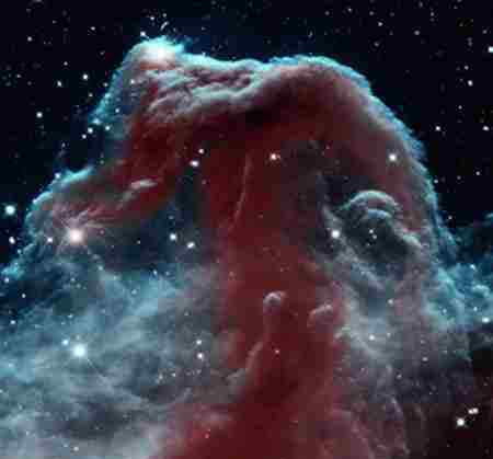 哈勃望远镜拍摄图片 哈勃望远镜拍摄图片 拍到老鹰星云中的人脸