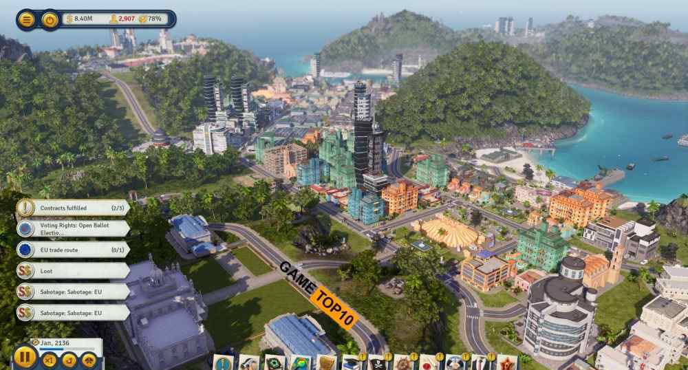 城市建设游戏 PC上最好的8款城市建设/管理游戏，建造你理想中的大都市！
