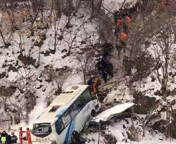 吉林一客车坠落 吉林一客车坠落，坠江瞬间监控曝光，事故造成六人死亡