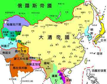 元朝版图最大面积 晚清时中国版图有多大？中国历史上哪一个朝代版图最大？