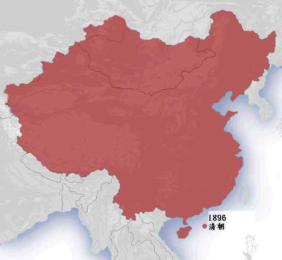 元朝地图最大时面积 晚清时中国版图有多大？中国历史上哪一个朝代版图最大？