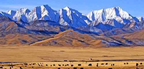 青藏高原图片 世界上最高大的高原青藏高原