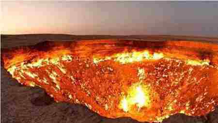 地狱之门乌兹别克斯坦 乌兹别克斯坦地狱之门燃烧43年