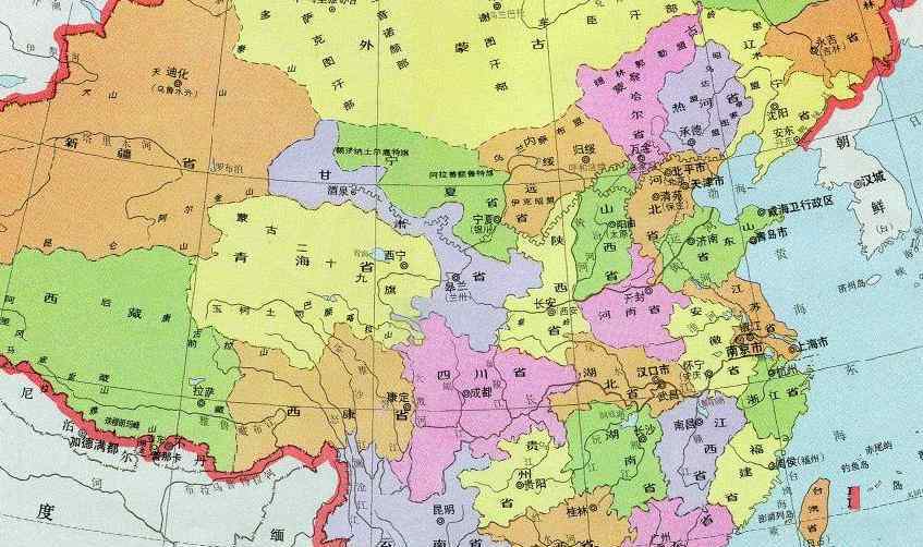 宁夏属于甘肃省吗 甘肃与宁夏的区域调整，甘肃省8个县，为何划入了宁夏省？