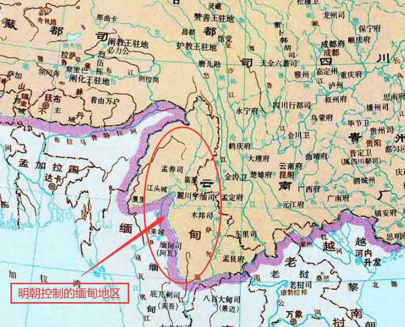 中缅边界 清朝和英国划定中缅边界时，失去的领土有多少？