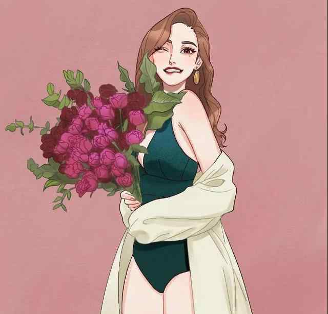 梦幻美少女 活泼开朗的梦幻美少女，用插画锁屏壁纸！