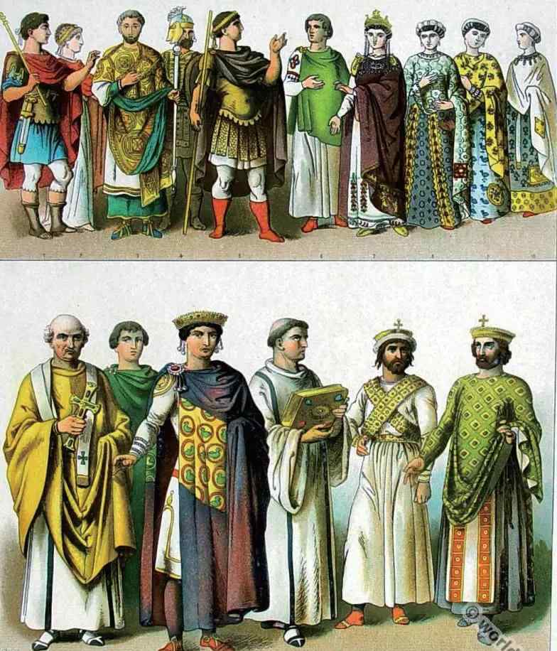达尔玛 话说世界系列 ：拜占庭服饰 多元服饰文化元素的融合