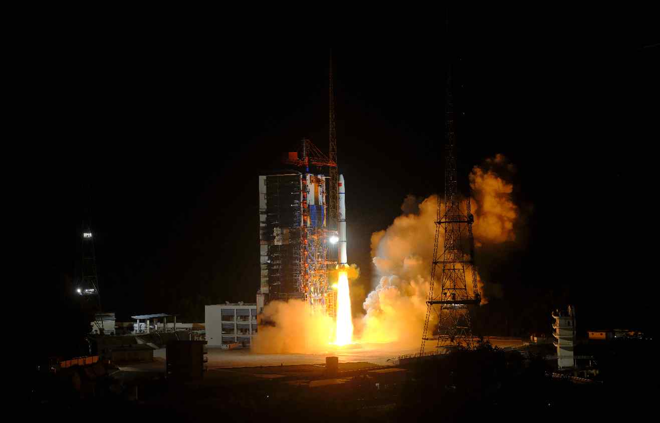 中国成功发射遥感三十号08组卫星 厉害了我的国!!画面曝光