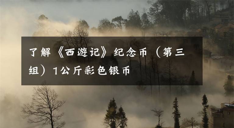 了解《西游记》纪念币（第三组）1公斤彩色银币