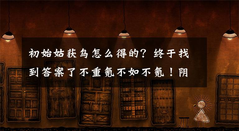 初始姑获鸟怎么得的？终于找到答案了不重氪不如不氪！阴阳师手游0花费新手入坑指南