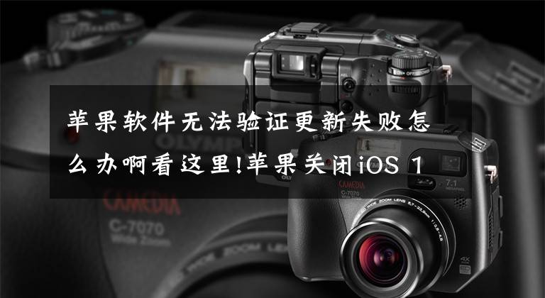 苹果软件无法验证更新失败怎么办啊看这里!苹果关闭iOS 15.6验证通道