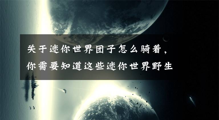 关于迷你世界团子怎么骑着，你需要知道这些迷你世界野生团子驯服技巧 迷你世界野生团子怎么驯服