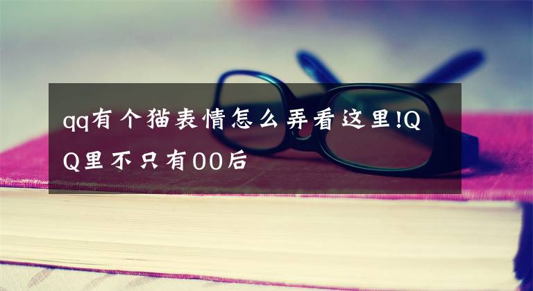 qq有个猫表情怎么弄看这里!QQ里不只有00后