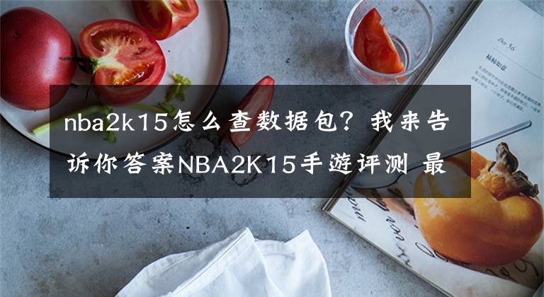 nba2k15怎么查数据包？我来告诉你答案NBA2K15手游评测 最棒的掌上篮球卡牌手游
