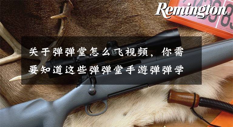 关于弹弹堂怎么飞视频，你需要知道这些弹弹堂手游弹弹学院2 喵喵带你看模式