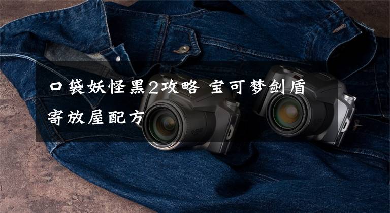 口袋妖怪黑2攻略 宝可梦剑盾寄放屋配方