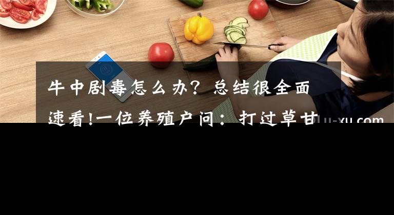 牛中剧毒怎么办？总结很全面速看!一位养殖户问：打过草甘膦的杂草，还能喂牛吗？你会如何回答？
