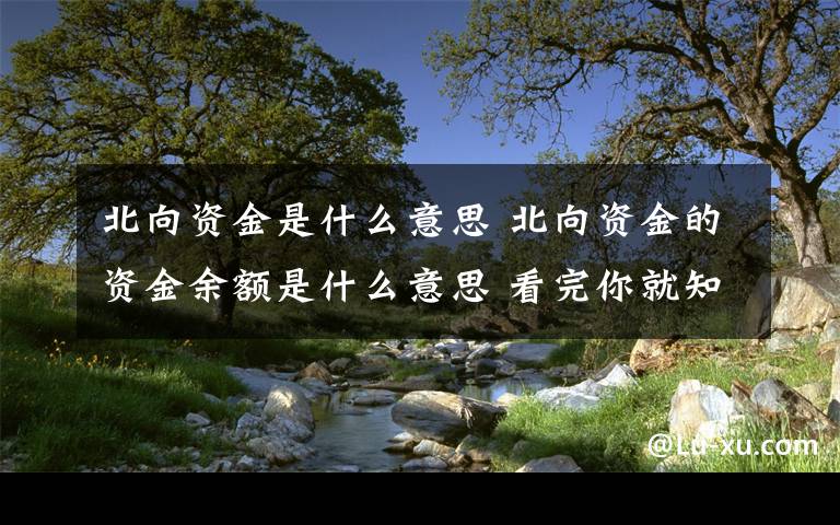 北向资金是什么意思 北向资金的资金余额是什么意思 看完你就知道了
