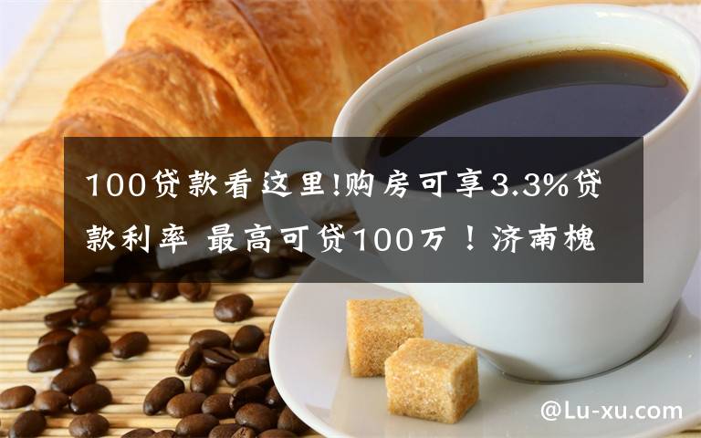 100贷款看这里!购房可享3.3%贷款利率 最高可贷100万！济南槐荫区成立青年人才创投服务基地