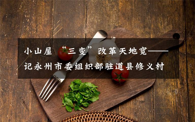 小山屋 “三变”改革天地宽——记永州市委组织部驻道县修义村帮扶工作队队长、第一书记蒋军星