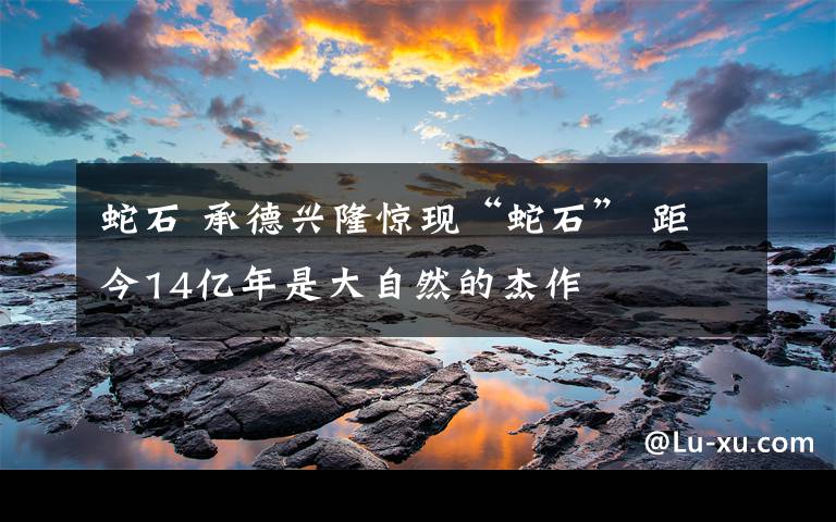 蛇石 承德兴隆惊现“蛇石” 距今14亿年是大自然的杰作