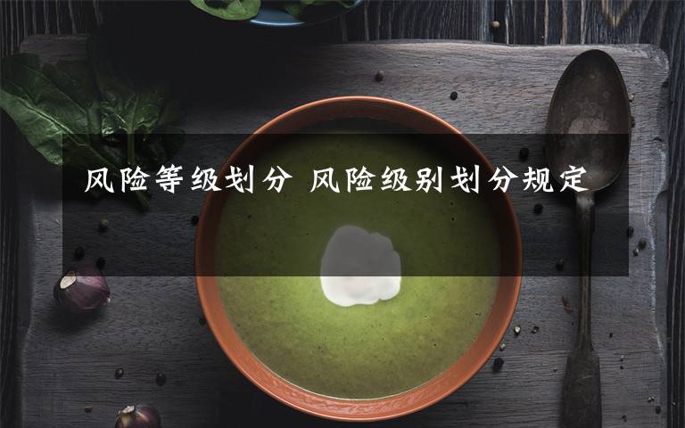 风险等级划分 风险级别划分规定