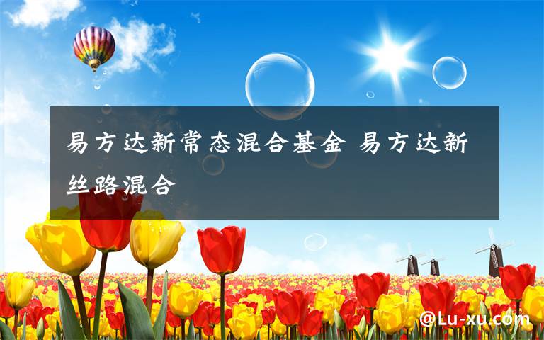 易方达新常态混合基金 易方达新丝路混合
