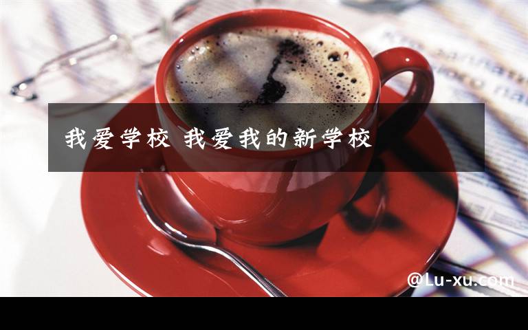 我爱学校 我爱我的新学校