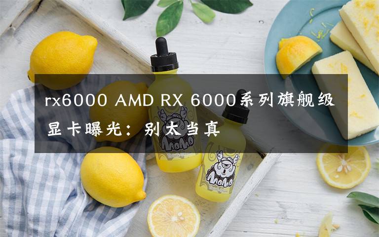 rx6000 AMD RX 6000系列旗舰级显卡曝光：别太当真