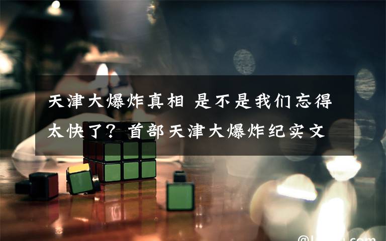 天津大爆炸真相 是不是我们忘得太快了？首部天津大爆炸纪实文学作品出版