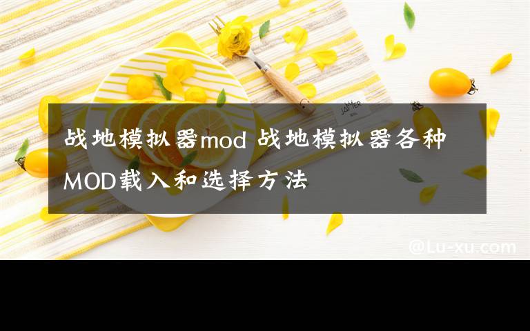 战地模拟器mod 战地模拟器各种MOD载入和选择方法