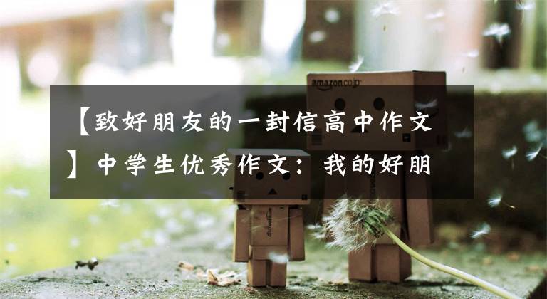 【致好朋友的一封信高中作文】中学生优秀作文：我的好朋友