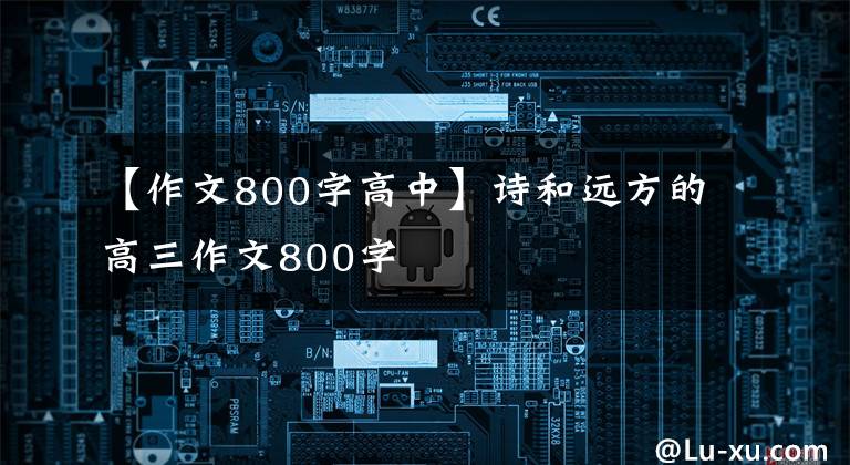 【作文800字高中】诗和远方的高三作文800字