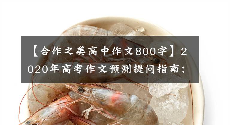 【合作之美高中作文800字】2020年高考作文预测提问指南：合作共赢