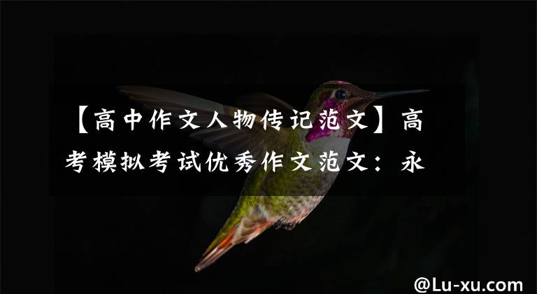 【高中作文人物传记范文】高考模拟考试优秀作文范文：永远的英雄，永远的荆棘